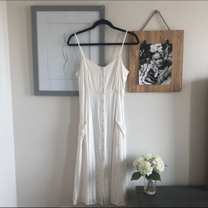 White Midi Dress